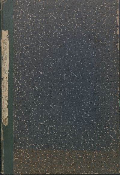 Capa de um dos livros da Câmara.