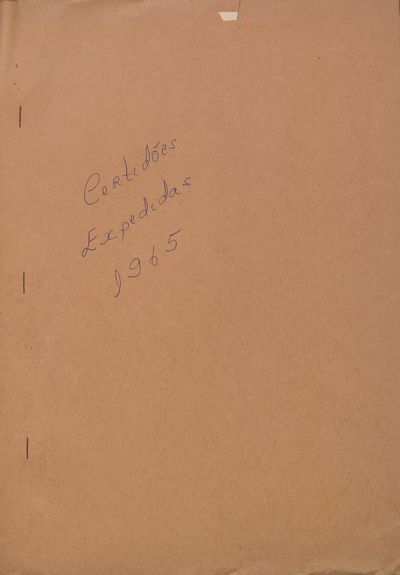 Capa de um dos livros da Câmara.