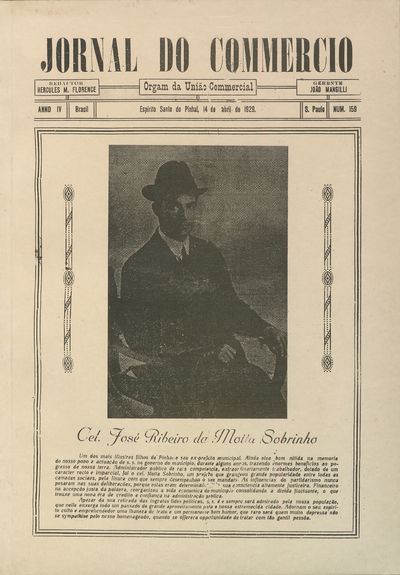 Capa de um dos jornais.