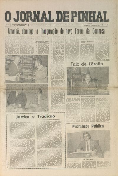 Capa de um dos jornais.