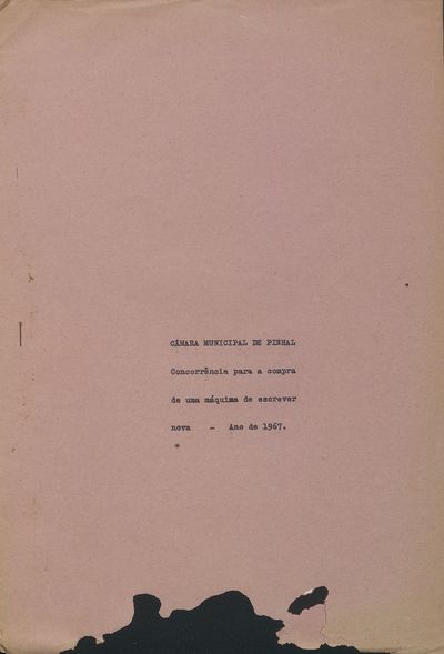 Capa de um dos livros da Câmara.