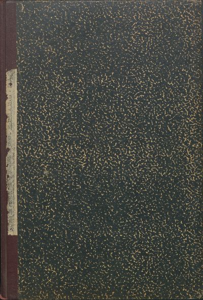 Capa de um dos livros da Câmara.