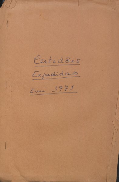 Capa de um dos livros da Câmara.