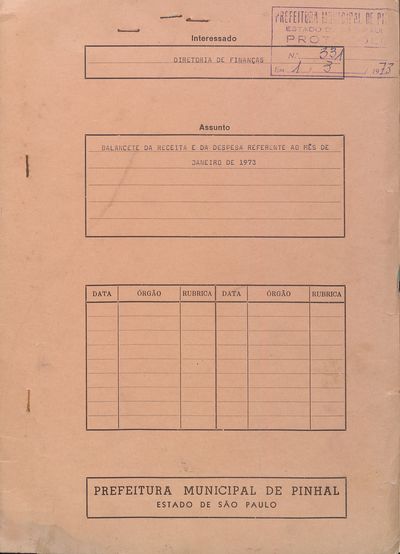 Capa de um dos livros da Câmara.