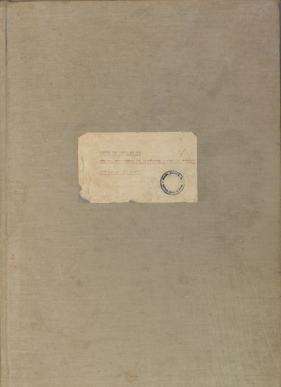 Capa de um dos livros da Câmara.